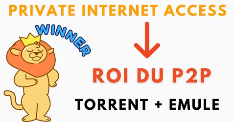 Private Internet Access, ROI du P2P: Torrent + Emule sécurisés avec ce VPN