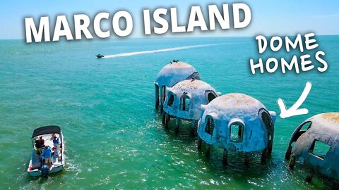 DOME HOMES & DOLPHINS (lots of them!) in Marco Island, Florida