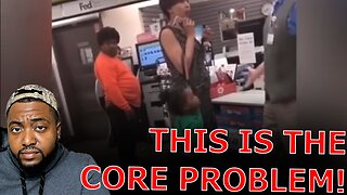 Store Manager Kicks Ghetto Mother And Ratchet Son Out Of Store