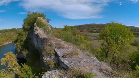 Short video hiking up to The Narrows on the Buffalo River