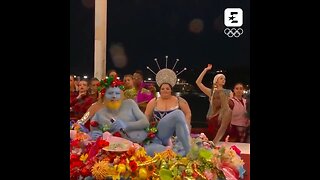 More footage of the Paris Olympics Opening Ceremony mocking Jesus Christ