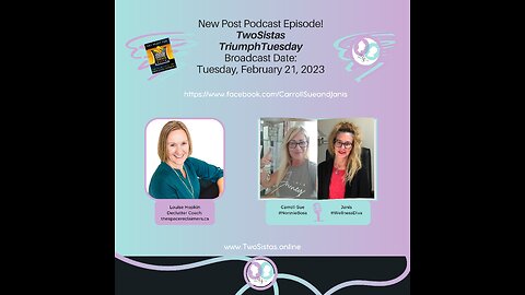 Post Podcast Chat on the TriumphTuesday Episode with Louise Hopkin - 02.21.23