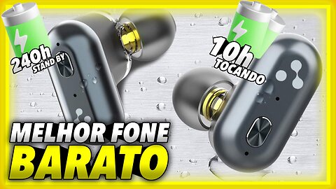 Melhor fone Bluetooth barato do mundo! Syllable S101 Análise completa! Bateria animal!