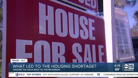 What led to Arizona's housing shortage?