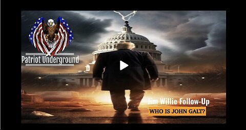 PATRIOT UNDERGROUND W/ FOLLOW UP INTERVIEW W/ Jim Willie A MUST WATCH. TY JGANON