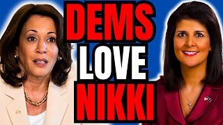 Democrats LOVE Nikki Haley Kamala is Gone!