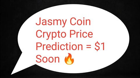 jasmy coin news today 🚀 jasmy coin analysis crypto 🚀 jasmy coin 🚀jasmy prediction soon X3000