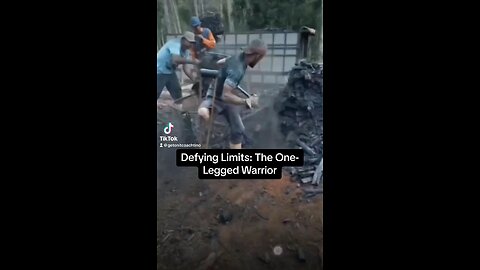 Defying Your Bodies Limits, the One Legged Warrior