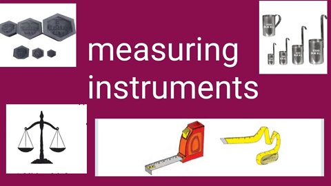 measuring instruments// measurement 3 st in hindi english