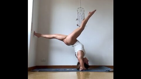Yoga transition TRY IT!! Open your chest, strenghten back, legs, and glutes