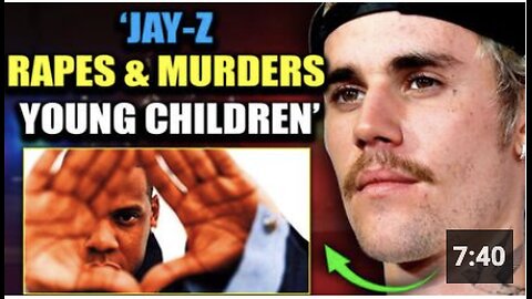 Justin Bieber: ‘Jay-Z Rapes and Murders Children in Satanic Rituals’