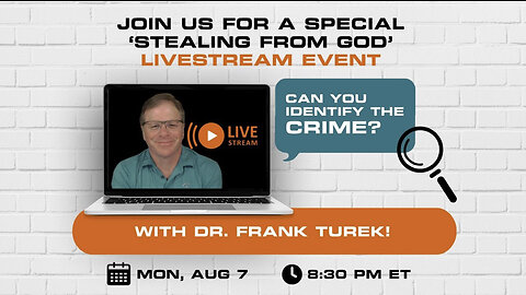 Dr. Frank Turek Answered My Question Tonight (8/7/2023)