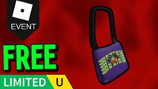 How To Get Flee the Facility Halloween Bag in UGC Limited Codes (ROBLOX FREE LIMITED UGC ITEMS)