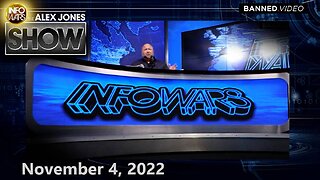 Emergency LIVE Broadcast: Tear Through Globalist LIES & Learn What’s REALLY Happening as the Party of Mass Surveillance, Child Mutilation & Death Preps to Hijack Midterms – ALEX JONES SHOW 11/4/22