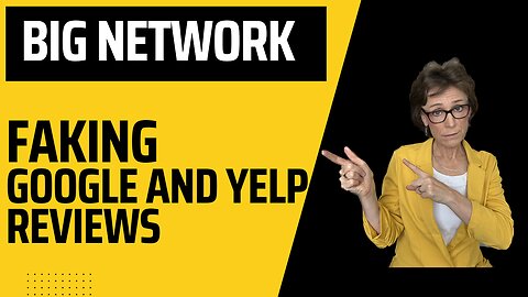 Yearlong FRW Investigation: Expansive Network Faking Google and Yelp Reviews