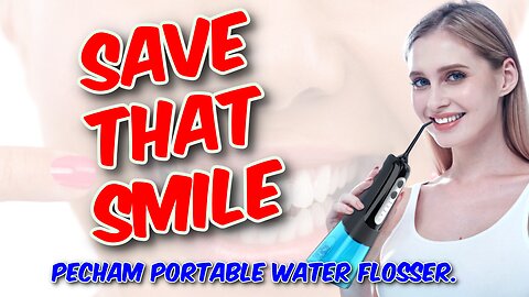 PECHAM Portable Water Flosser Review