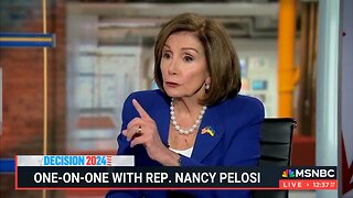 Pelosi lost composure when reminded the job "gains" under Biden are recoveries from the pandemic