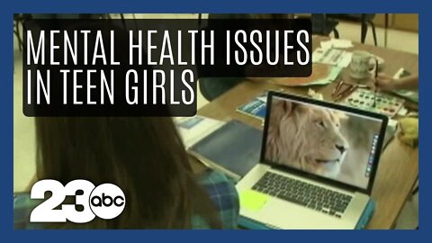 Rise in mental health issues in teen girls