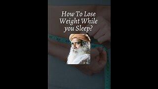 How to lose weight while you sleep