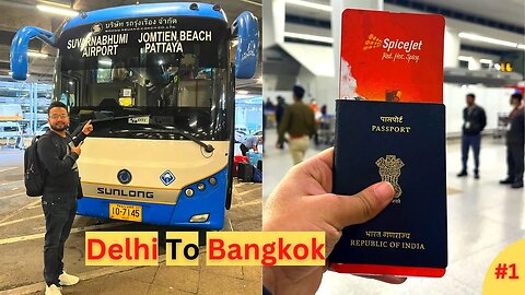 Backpacking in Delhi to Bangkok & Thailand - THAILAND VLOG