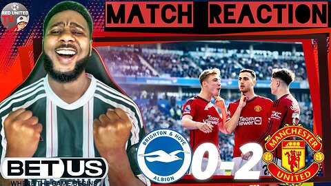 BRIGHTON 0-2 MAN UNITED | 8th Place CONFIRMED | FAN REACTION | Premier League - Ivorian Spice Reacts