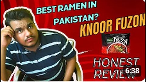 I Tried KNORR FUZON RAMEN First Time | HONEST REVIEW | GOOD/BAD | BEST RAMEN IN PAKISTAN?