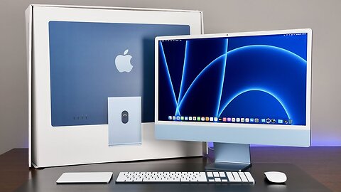 Apple Macbook Air iMac Personal Computer Free Stock Footage