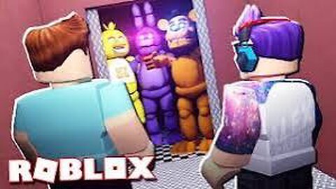 Roblox, but I have to survive the FNAF elevator?!