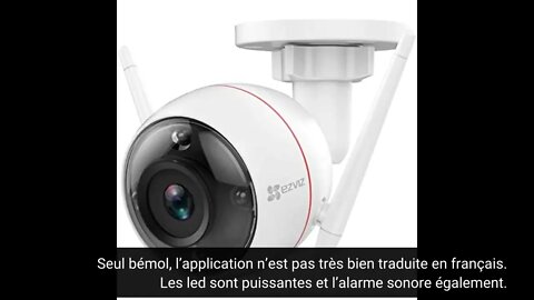 EZVIZ C3W Pro 4MP Caméra Surveillance WiFi Extérieur avec 30m Vision Nocturne en Couleur, Alarme