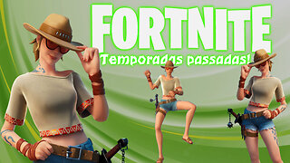 Fortnite partida de temporadas passadas, solo e com vitória Royale!