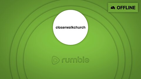 Sunday Service @ Closer Walk Church 5/26/24