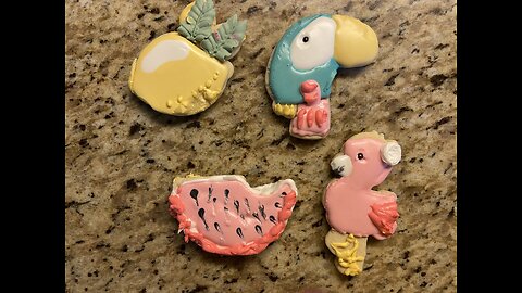 decorated cookies on display #cookies #nicecommentsonly #newvideo