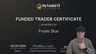 Passed Prop Firm Challenge With Forex Signals