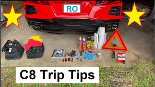 Terrible C8 Trips STOPPED * Covette [most cars] Trip Tips * How To STOP Chaos * Think Safety First