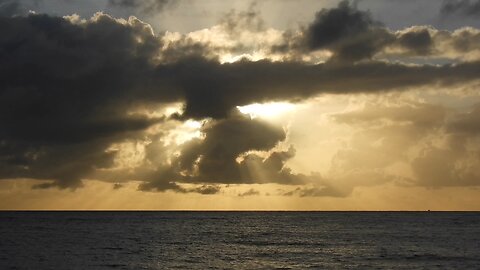 Coral Sea Sunrise