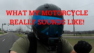 THIS IS WHAT MY BIKE SOUNDS LIKE!