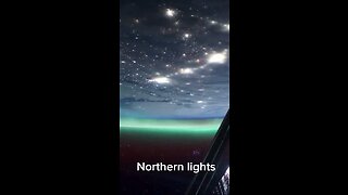 Northern lights seen from the International space station