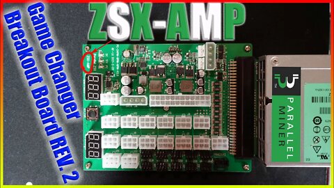 NEW Crypto Mining ZSX-AMP BreakOut Board SELLING FAST
