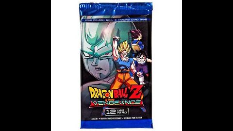 FOIL CARD - 4 pack opening of Dragon Ball Z Vengeance & Heroes Villain's packs! review