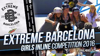 Girls Inline Skating Contest at Extreme Barcelona 2016