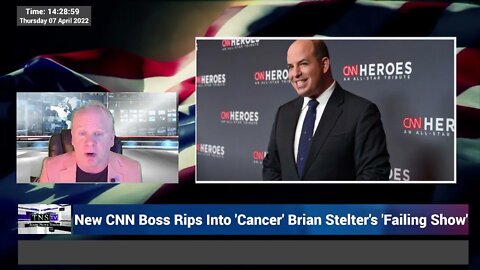 CANCELED SOON? New CNN Boss Rips Into 'Cancer' Brian Stelter's 'Failing Show