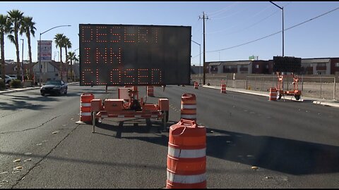 TRAFFIC TROUBLES: Desert Inn Road under I-515 closed starting Monday as crews work on bridge project