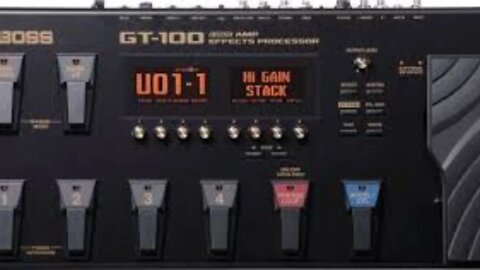 Live: Boss GT-100 + Impulse Response