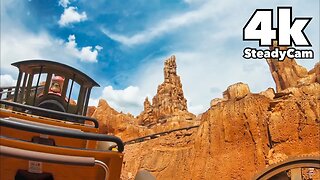 [4k] Big Thunder Mountain Railroad POV | Disney's Magic Kingdom