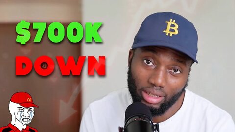 I Lost $700k In The Crypto Crash 😱