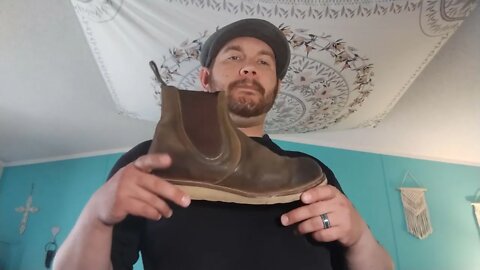 Red Wing classic Chelsea in Hawthorne mule Skinner 8 month update before saddle soap cleaning.