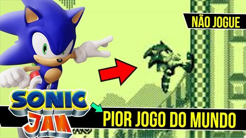 PIOR jogo do SONIC ja FEITO ?! | Sonic Jam #shorts