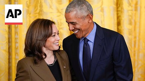 WATCH: Obamas tell Kamala Harris they'll back her as Democratic nominee for the US presidency