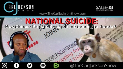 NATIONAL SUICIDE: New Chinese Primate Research Lab Coming to Florida?!