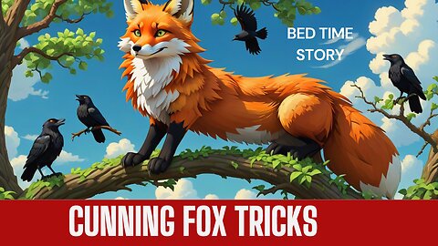 cunning fox tricks Bed time stories kids story